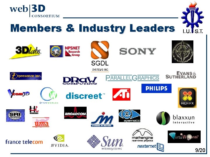 Members & Industry Leaders 9/20 