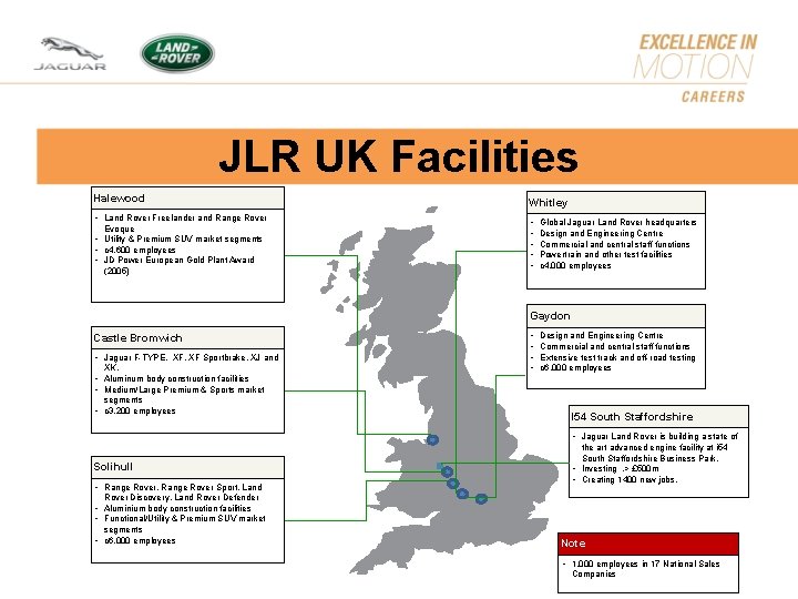 JLR UK Facilities Halewood • Land Rover Freelander and Range Rover Evoque • Utility JLR UK Facilities Halewood • Land Rover Freelander and Range Rover Evoque • Utility