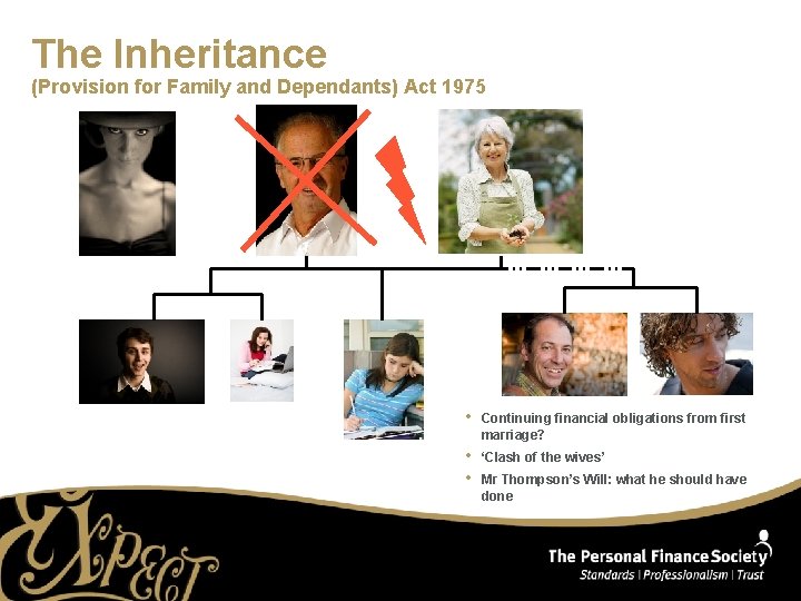 The Inheritance (Provision for Family and Dependants) Act 1975 • Continuing financial obligations from