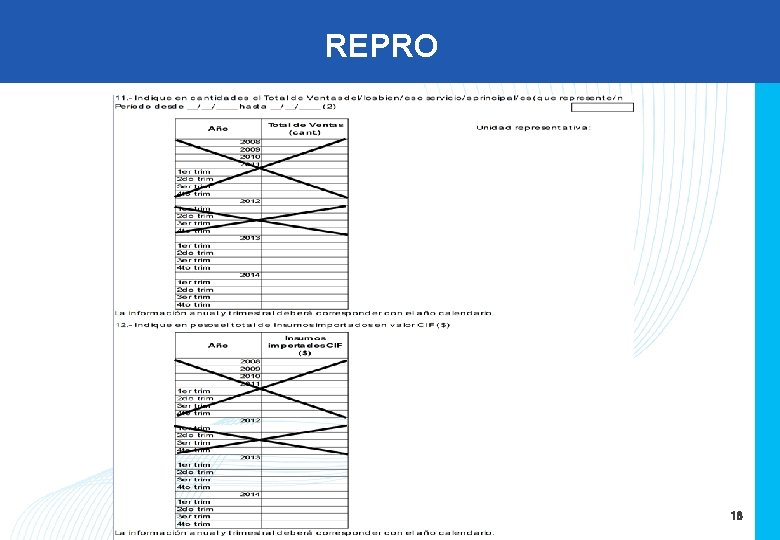 REPRO 16 