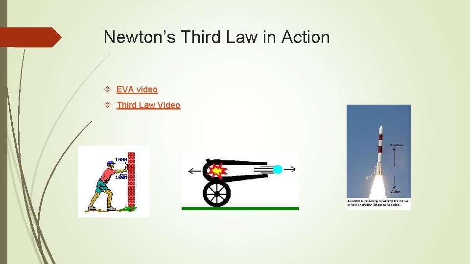 Newton’s Third Law in Action EVA video Third Law Video 