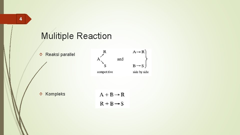 4 Mulitiple Reaction Reaksi parallel Kompleks 