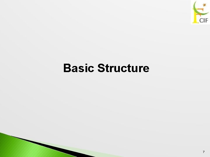 Basic Structure 7 