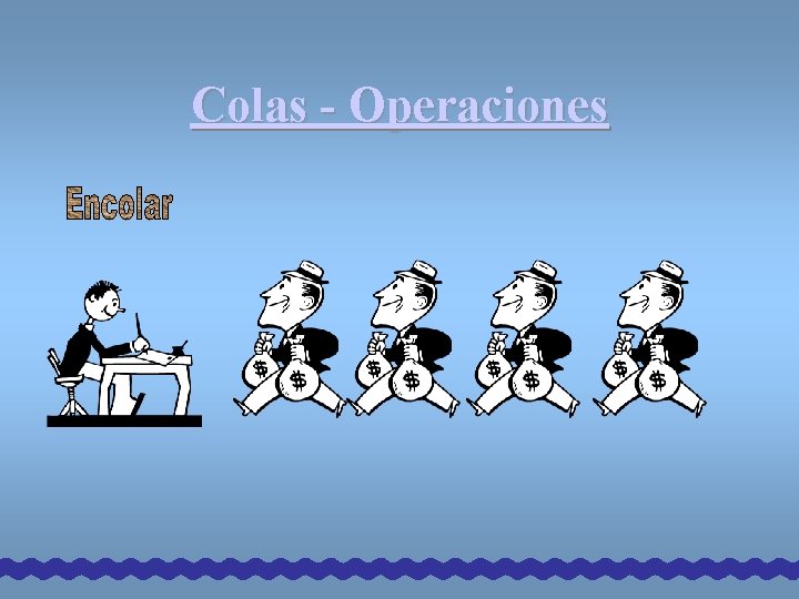Colas - Operaciones Colas - Operaciones