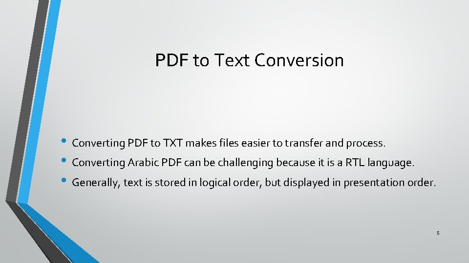 PDF to Text Conversion • Converting PDF to TXT makes files easier to transfer