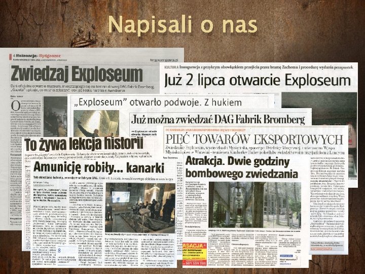 Napisali o nas 