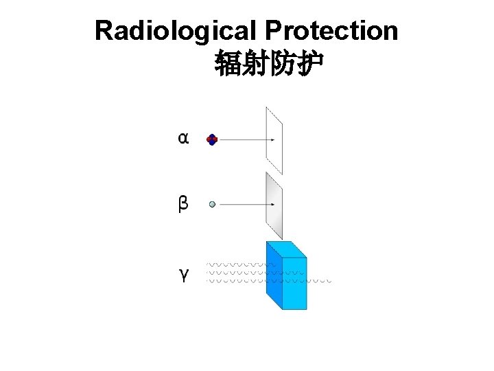 Radiological Protection 辐射防护 