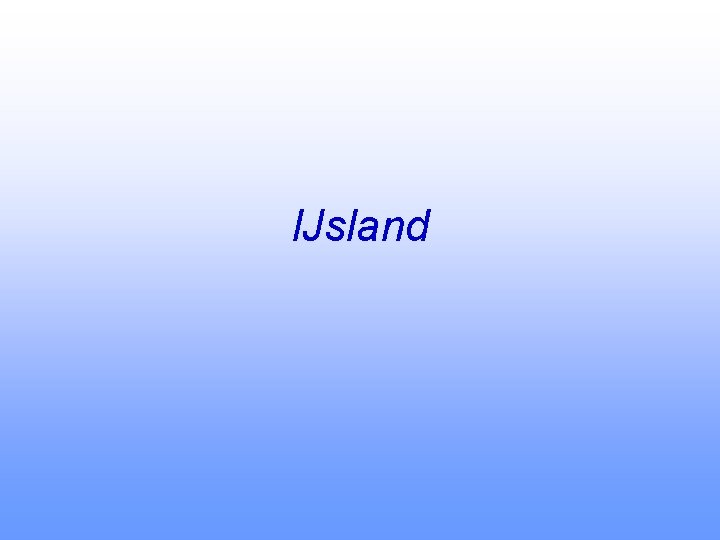 IJsland 