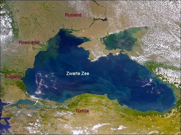 Rusland Roemenië Bulgarije Zwarte Zee Istanbul Turkije 