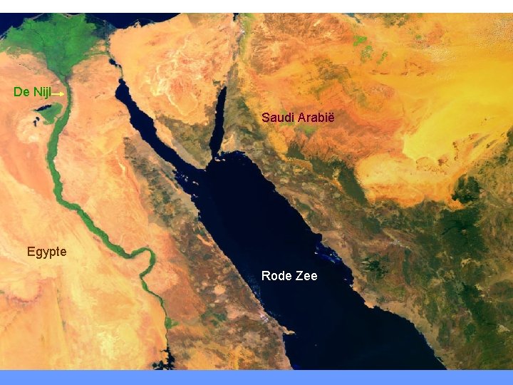 De Nijl Saudi Arabië Egypte Rode Zee 