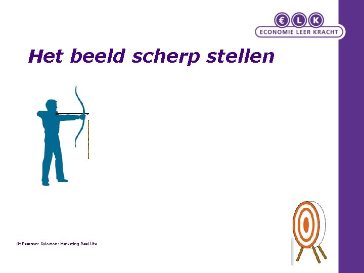 Het beeld scherp stellen ©: Pearson: Solomon: Marketing Real Life 