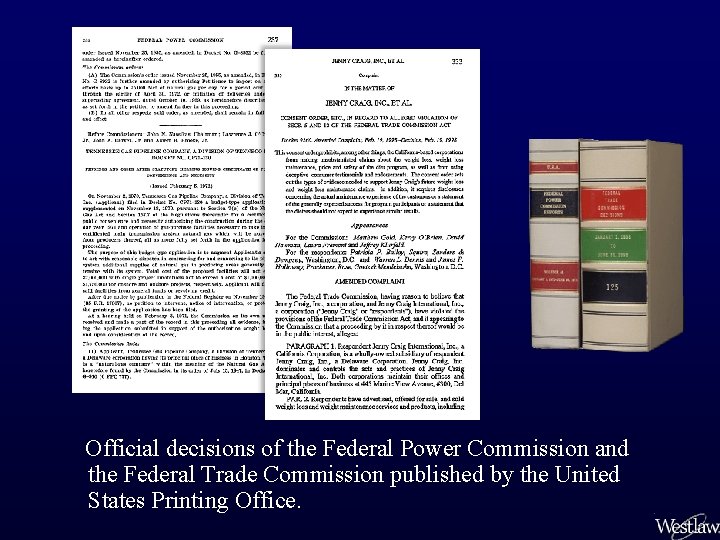 Official decisions of the Federal Power Commission and the Federal Trade Commission published by