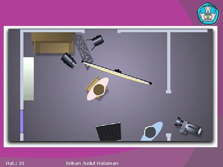 Hal. : 21 Isikan Judul Halaman 