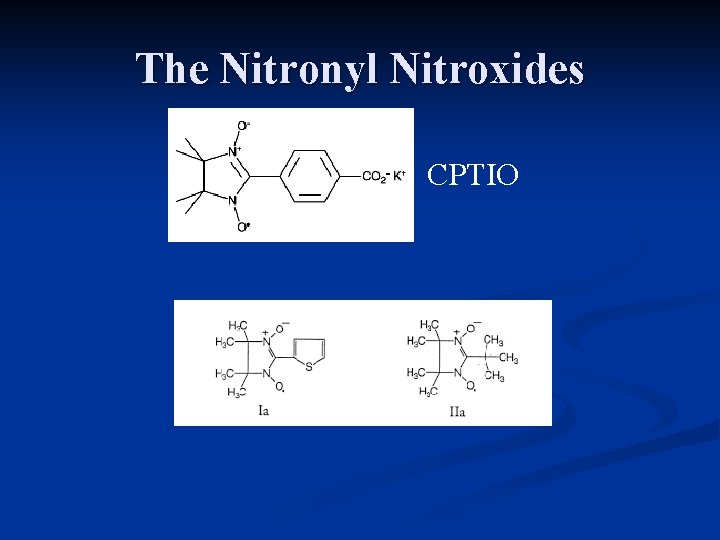 The Nitronyl Nitroxides CPTIO 