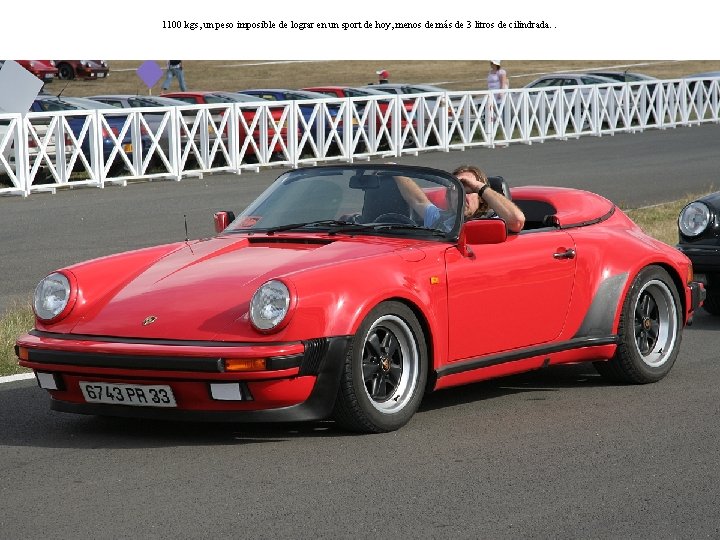 1100 kgs, un peso imposible de lograr en un sport de hoy, menos de