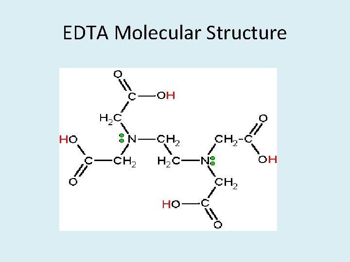EDTA Molecular Structure 