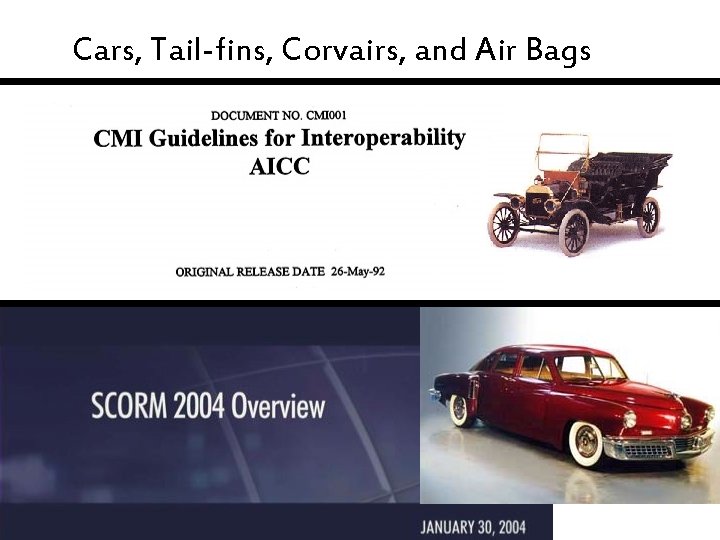 Cars, Tail-fins, Corvairs, and Air Bags 