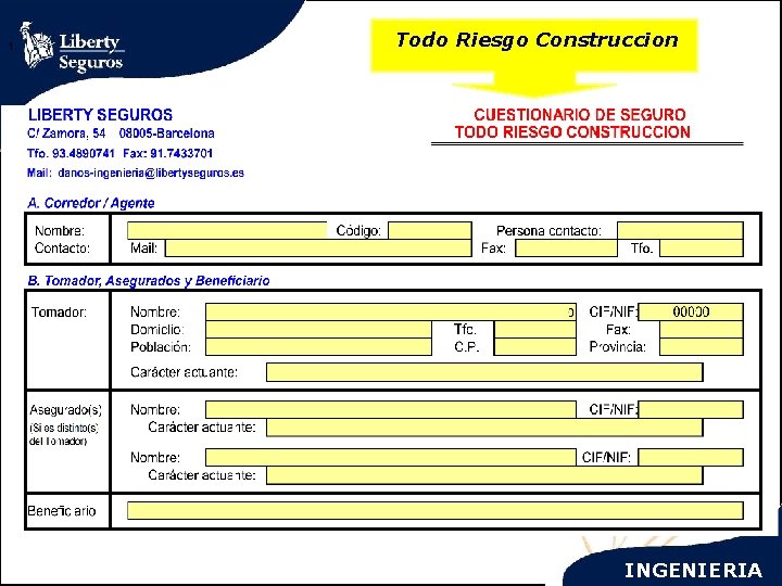 1. Todo Riesgo Construccion INGENIERIA 