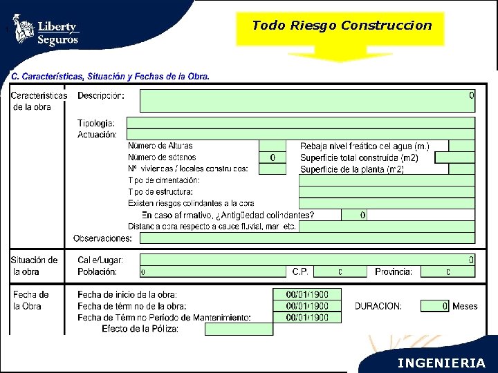 1. Todo Riesgo Construccion INGENIERIA 