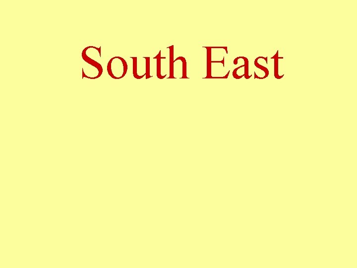 South East 