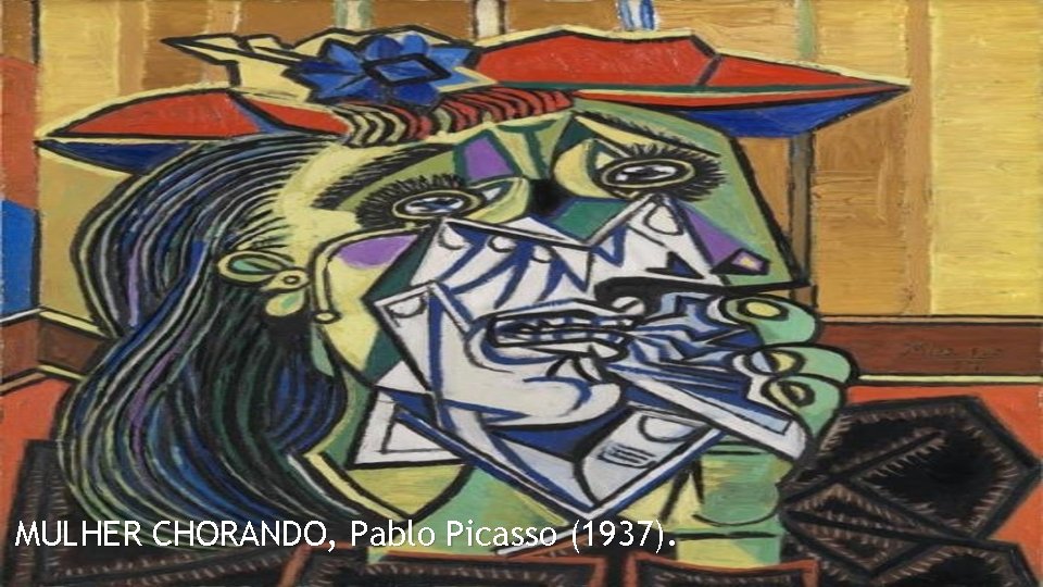 MULHER CHORANDO, Pablo Picasso (1937). 