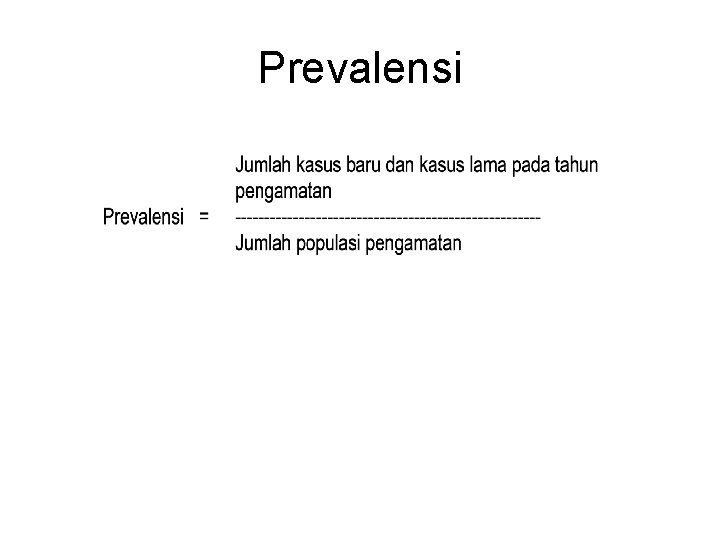 Prevalensi 