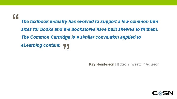 “ The textbook industry has evolved to support a few common trim sizes for