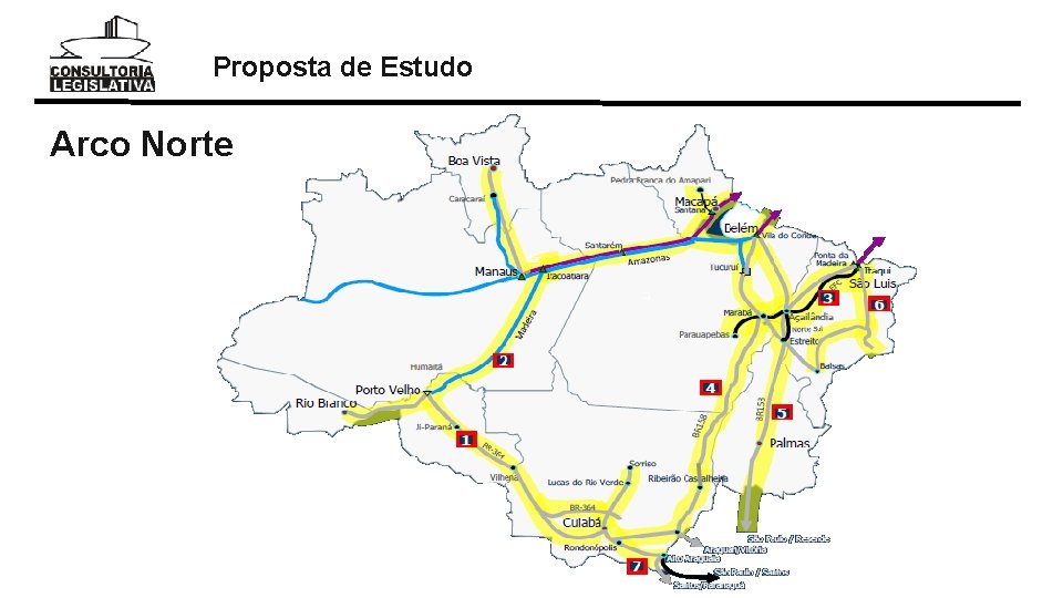 Proposta de Estudo Arco Norte 