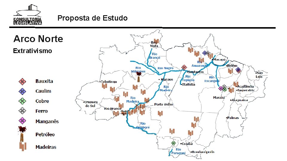 Proposta de Estudo Arco Norte Extrativismo 