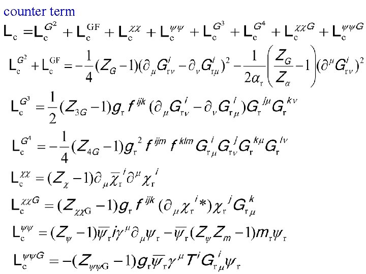 counter term 