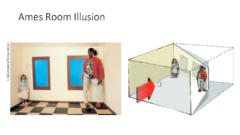 Ames Room Illusion 