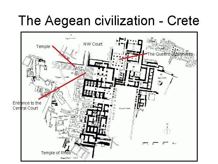 The Aegean civilization - Crete Temple NW Court The Queens apartments Entrance to the