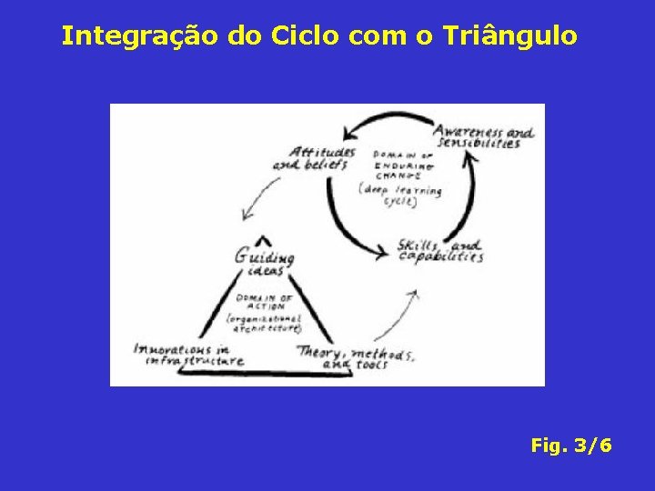 Integração do Ciclo com o Triângulo Fig. 3/6 
