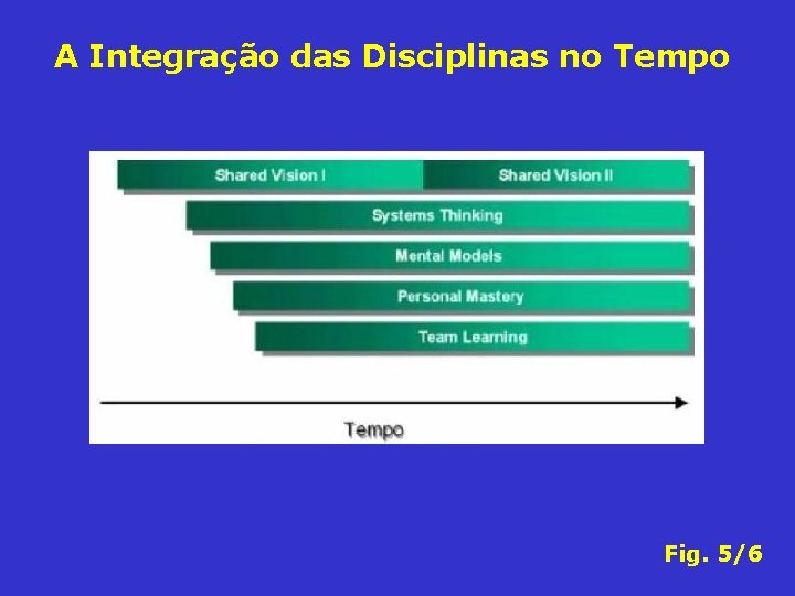 A Integração das Disciplinas no Tempo Fig. 5/6 