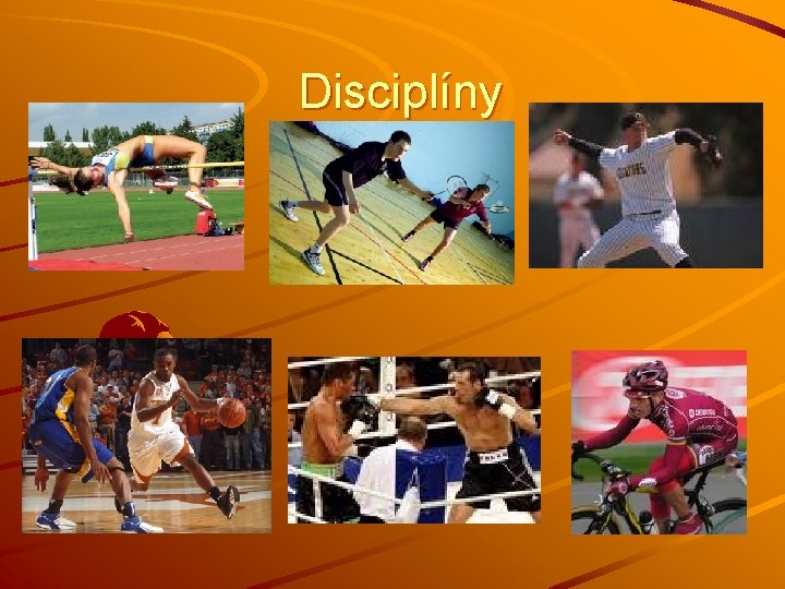 Disciplíny 