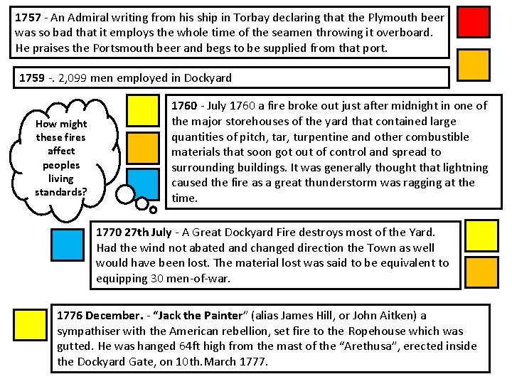 1757 - An Admiral writing from his ship in Torbay declaring that the Plymouth