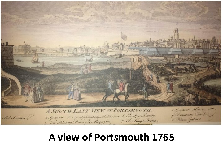 A view of Portsmouth 1765 