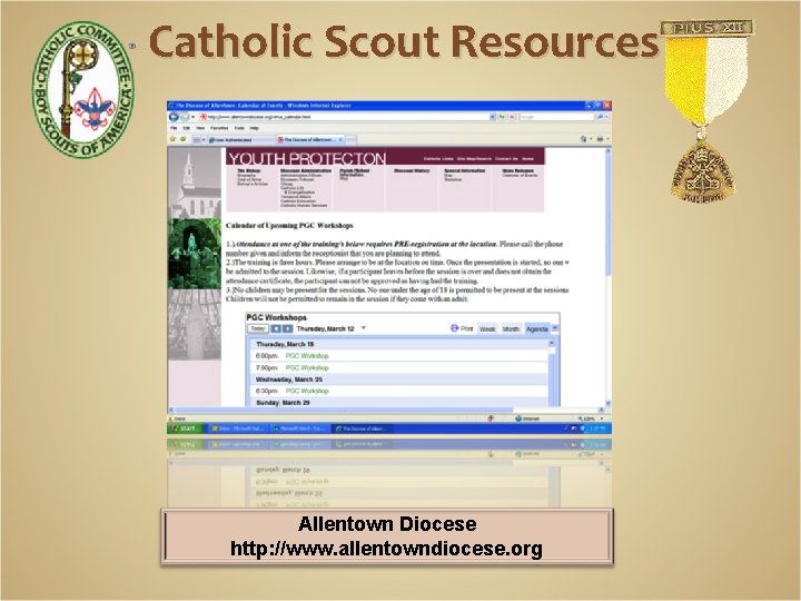 Catholic Scout Resources Allentown Diocese http: //www. allentowndiocese. org 
