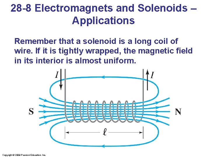 Chapter 28 Sources of Magnetic Field Copyright 2009