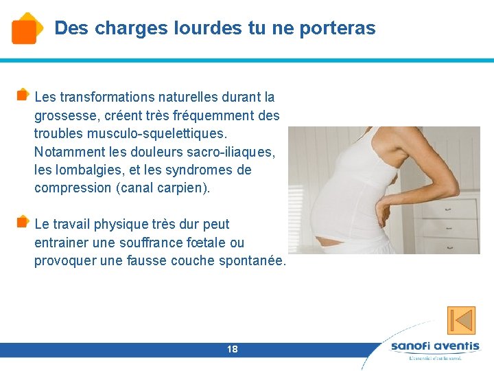 Les 10 commandements de la femme enceinte au