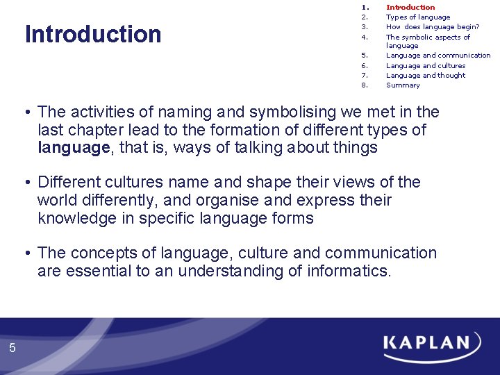 Introduction 1. 2. 3. 4. 5. 6. 7. 8. Introduction Types of language How Introduction 1. 2. 3. 4. 5. 6. 7. 8. Introduction Types of language How