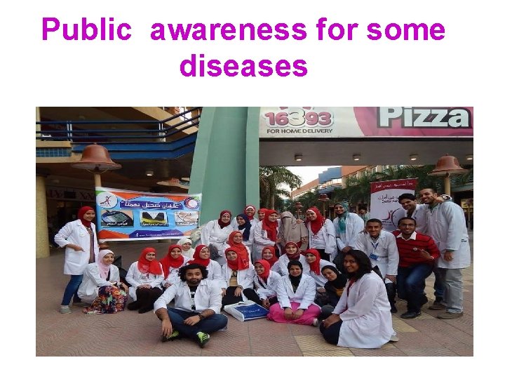 Public awareness for some diseases 