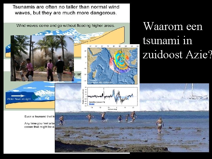 Waarom een tsunami in zuidoost Azie? 