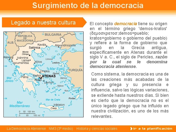 La democracia ateniense NM 3 3 medio Historia