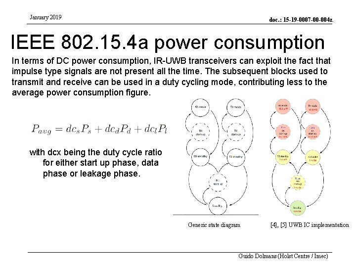 January 2019 doc. : 15 -19 -0007 -00 -004 z. IEEE 802. 15. 4