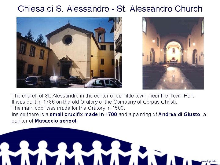 Chiesa di S. Alessandro - St. Alessandro Church The church of St. Alessandro in