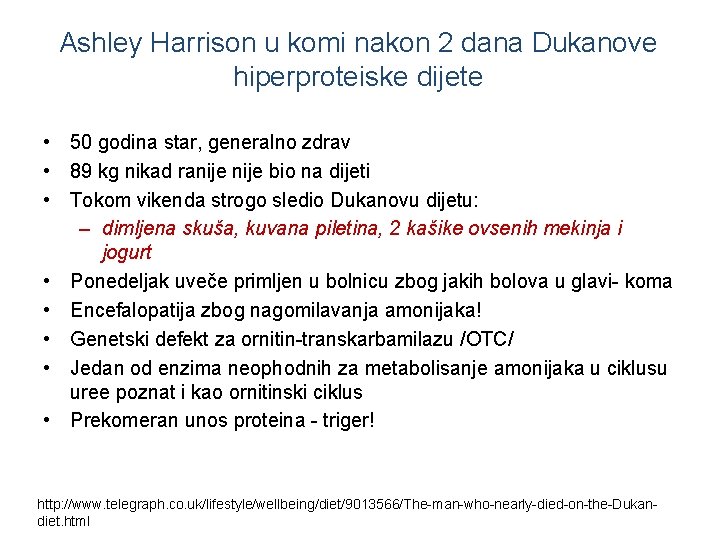 Ashley Harrison u komi nakon 2 dana Dukanove hiperproteiske dijete • 50 godina star,