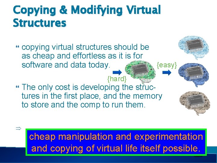 Copying & Modifying Virtual Structures copying virtual structures should be as cheap and effortless