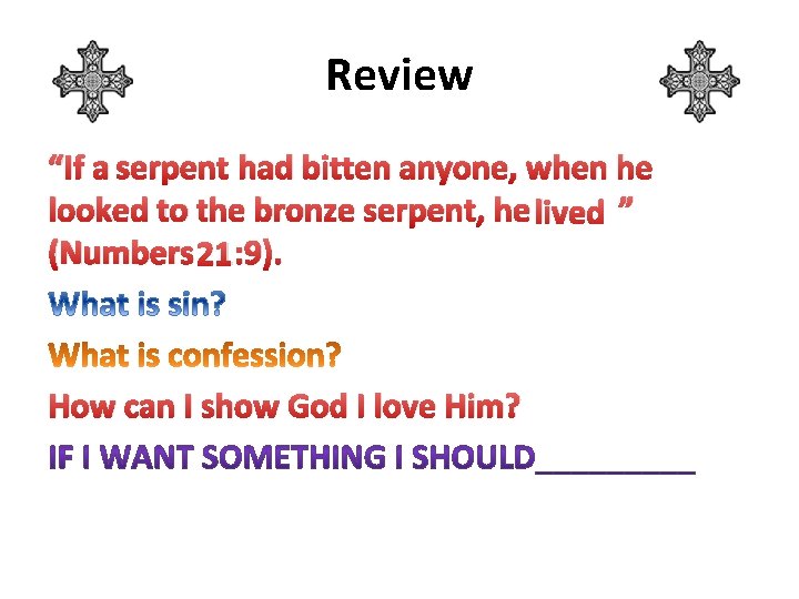 Review “If a serpent had bitten anyone, when he looked to the bronze serpent,