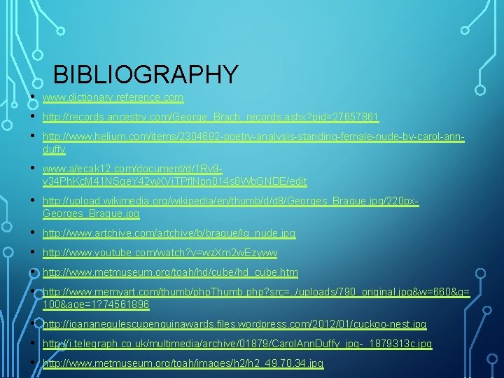 BIBLIOGRAPHY • • • www. dictionary. reference. com • www. a/ecak 12. com/document/d/1 Rv